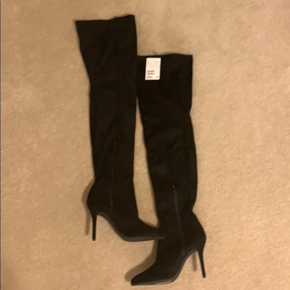 Size 8 H&M OTK black boots